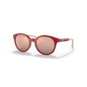 Emporio Armani Stiliga solglasögonkollektion Red, Unisex