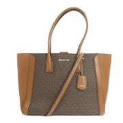 Michael Kors Pre-owned Pre-owned Plast handvskor Brown, Dam