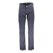 Gant Blå bomulls jeansbyxa Blue, Herr