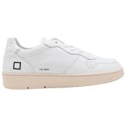 D.a.t.e. Court Mono White Sneakers White, Herr