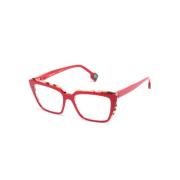 Etnia Barcelona Noon Rdze Optical Frame Red, Dam