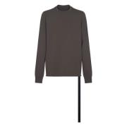 Rick Owens Crewneck Sweat Gray, Herr