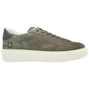 D.a.t.e. Levante Army Sneakers Green, Herr