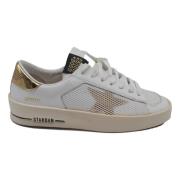 Golden Goose Stardan White Gold Sneakers Multicolor, Herr