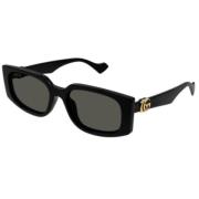 Gucci Stiliga solglasögon för vardagsbruk Black, Unisex