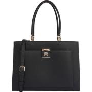 Tommy Hilfiger Heritage Axelväska Black, Dam