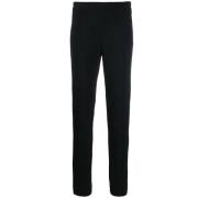 Proenza Schouler Svarta Slim Bi-Stretch Crepe Byxor Black, Dam