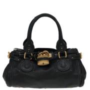 Chloé Pre-owned Pre-owned Laeder handvskor Black, Dam