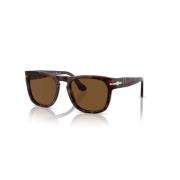 Persol Solglasögon med 3333S Stil Brown, Unisex