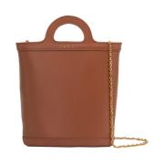 Marni Brun Tropicalia Nano Hinkväska Brown, Dam