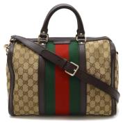 Gucci Vintage Pre-owned Canvas gucci-vskor Multicolor, Dam