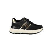 Laura Biagiotti Svart Polyester Sneaker Black, Dam