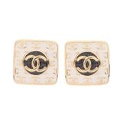 Chanel Vintage Pre-owned Metall chanel-smycken Yellow, Dam