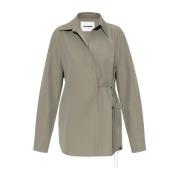 Jil Sander Blus Gray, Dam