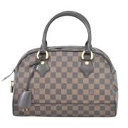 Louis Vuitton Vintage Pre-owned Canvas handvskor Brown, Dam