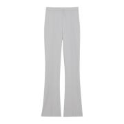 Patrizia Pepe Byxor smala flare byxor Gray, Dam