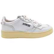 Autry Liberty Open Low Sneakers Vit/Silver White, Herr