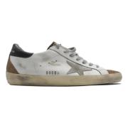 Golden Goose Superstar White Black Sneakers White, Herr