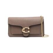 Coach Tabby Chain Clutch Väska Beige, Dam