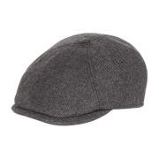 Barbour Bakerboy Hatt med Emblem Gray, Herr