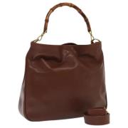 Gucci Vintage Pre-owned Laeder gucci-vskor Brown, Dam