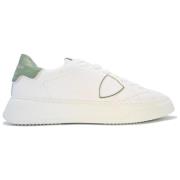 Philippe Model Vintage Temple Low Sneakers i Vit/Grön White, Herr