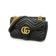 Gucci Vintage Pre-owned Laeder gucci-vskor Black, Dam