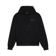 Jacquemus Broderad Sweatshirt Klänning Black, Dam