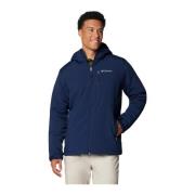 Columbia Gate Racer Softshell Jacka för utomhusaktiviteter Blue, Herr