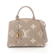 Louis Vuitton Vintage Pre-owned Laeder louis-vuitton-vskor Beige, Dam