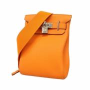 Hermès Vintage Pre-owned Laeder handvskor Orange, Dam