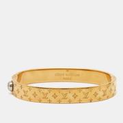 Louis Vuitton Vintage Pre-owned Metall armband Yellow, Dam