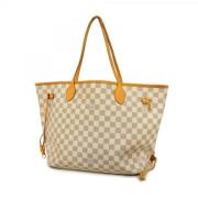 Louis Vuitton Vintage Pre-owned Tyg louis-vuitton-vskor White, Dam