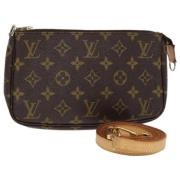 Louis Vuitton Vintage Pre-owned Canvas louis-vuitton-vskor Brown, Dam