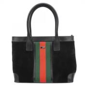 Gucci Vintage Pre-owned Laeder gucci-vskor Black, Dam