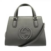 Gucci Vintage Pre-owned Laeder gucci-vskor Black, Dam