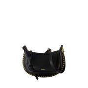 Isabel Marant Moon-Ga Crossbody - Svart Läder Black, Dam