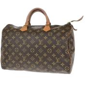 Louis Vuitton Vintage Pre-owned Canvas handvskor Brown, Dam