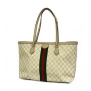 Gucci Vintage Pre-owned Canvas gucci-vskor Beige, Dam