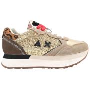 Sun68 Glitter Oro Sneakers Multicolor, Herr