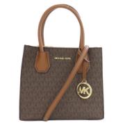 Michael Kors Pre-owned Pre-owned Plast handvskor Brown, Dam