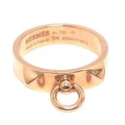 Hermès Vintage Pre-owned Roseguld ringar Yellow, Dam