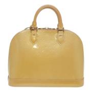 Louis Vuitton Vintage Pre-owned Laeder handvskor Beige, Dam