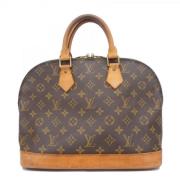 Louis Vuitton Vintage Pre-owned Tyg louis-vuitton-vskor Brown, Dam