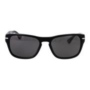 Persol Stiliga solglasögon med modell 0Po3341S Black, Herr