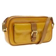 Louis Vuitton Vintage Pre-owned Laeder louis-vuitton-vskor Yellow, Dam