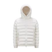 Moncler Vita Rockar med Justerbar Huva White, Herr