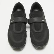 Prada Vintage Pre-owned Gummi sneakers Black, Herr