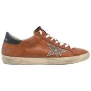 Golden Goose Superstar Brown Fantasy Star Pearl Sneakers Brown, Herr