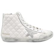 Golden Goose Quilted Nappa Sneakers Optic White White, Dam